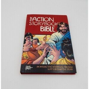 The Action Storybook Bible Hardcover Interactive Adventure Juvenile Nonfiction